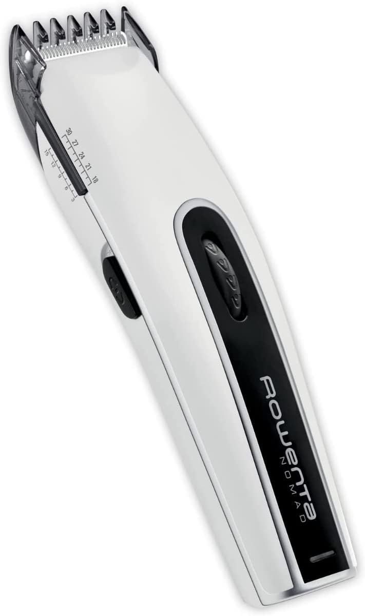Rowenta Nomad Tondeuse Cheveux Avec Un Design Elégant TN1400F1, Blanc - Image 1