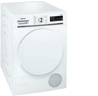 Siemens WT44W5W0 Heat Pump Dryer/A+++ / 8 kg / Large Display with Delayed Start / Automatic Self-Cleaning / White          [Energy Class A+++] - Image 1