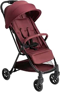 Chicco Urbino Pushchair, 0 plus mois – 22 kg, Lightweight and Compact Baby Stroller, Comfortable, One-Handed Folding, Extendable Hood with UV50 Plus Rain Protection, Leg Rest, Red - Image 1