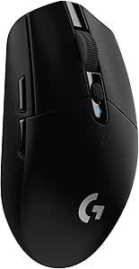 Logitech G G305 Wireless Gaming Mouse, Hero Gaming Sensor, 12000 DPI, Ultra-Light, 6 Programmable Buttons, Long-Life Battery, Built-in Memory, Compatible with PC/Mac - Black - Image 1
