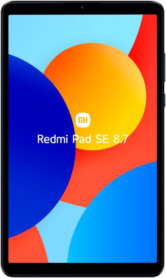 Xiaomi Redmi Pad SE 8.7 Inch + Ring Holder and Handle - 8.7 Inch LCD Tablet (MediaTek Helio G85, 4GB RAM, 64GB ROM, WiFi + Bluetooth 5.3, 6650mAh Battery), Grey (ES Version) - Image 1