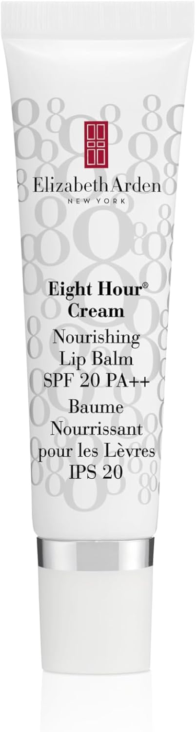 Elizabeth Arden, Eight Hour Cream, Lip Balm, Nourishing Skincare Care, Lip Sunscreen, Moisturizing Face Care, SPF 20 - Image 1
