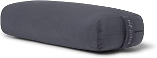 Manduka Enlight Traversin de yoga absorbant et offrant un bon maintien, avec housse amovible en microfibre douce, multicolore, plusieurs formes/tailles - Image 1