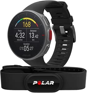 Polar Vantage V with H10 - Premium FC/GPS Sports Watch for Men and Women with Extra Long Life Battery - Multisport Training and Triathlon (Heart Rate Monitor, Waterproof) - Image 1