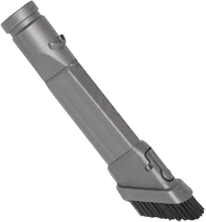 SPARES2GO Dusting Brush and Crevice Tool Flat for Dyson DC22 DC25 DC27 DC33 DC35 DC39 DC40 DC50 DC59 V6 Vacuum Cleaner - Image 1