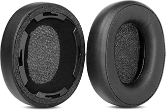Comfortable Replacement Earpads Compatible with Audio-Technica ATH-SR50BT Wireless with Softer Protein Leather & Memory Foam - Image 1