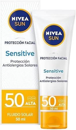 Nivea 1017-00264 Face Sunscreen Cream, Multicolour/multicolour, 50 ml (Pack of 1) - Image 1