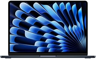 2024 Apple MacBook Air avec une puce Apple M3 avec 8CPU & 8GPU (13-pouces, 8 Go RAM, 256 Go SSD Stockage) (AZERTY French) Minuit (Reconditionné) - Image 1