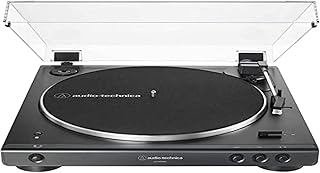Audio-Technica LP60XBTBK Platine Vinyle Sans Fil à Entraînement par Courroie Automatique Noir - Image 1