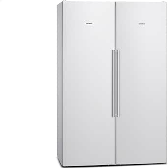 Siemens KA99NAW35 Side-by-Side, 186 cm high, 309 kWh per year, 346 litre refrigerator and 237 l freezer part, noFrost technology against ice and tyre formation, so          [Energy Class A++] - Image 1