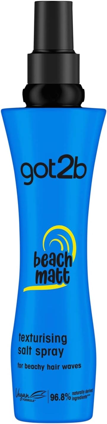 Shwarzkopf got2b Beach Matt Texturizing Sea Salt Spray 200ml - Image 1