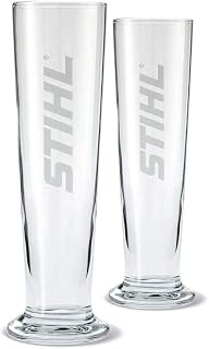 Stihl Bière Ensemble 2 Pcs, Verres à Bière Capacité de Remplissage 0,3l, Cadeau pour Hommes, les Fans et Amoureux - Image 1