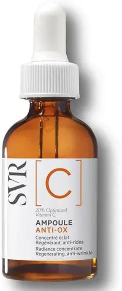 SVR – Ampoule [C] Anti-Ox – Sérum Éclat Antioxydant – Illumine, lisse et unifie le teint – Pour peaux ternes et fatiguées – Vitamine C optimisée 20%, Acide Hyaluronique – 30 ml - Image 1