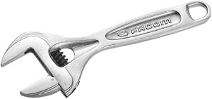 Facom 113AS.8C Adjustable Wrench Short 8, Silver - Image 1