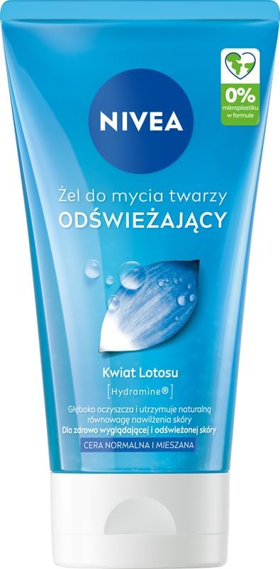 NIVEA Refreshing Face Cleansing Gel for Normal and Combination Skin 150ml - Image 1