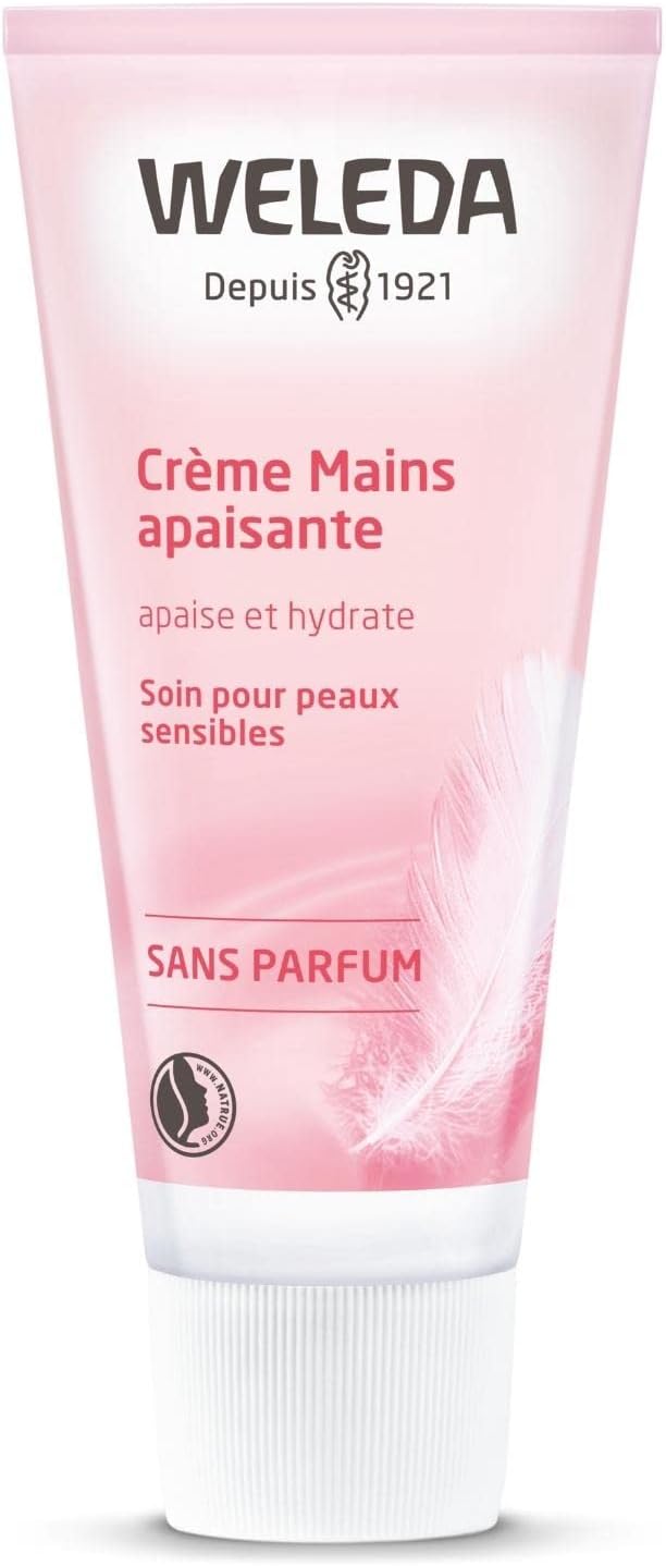 WELEDA - Comfort Hand Creams Almond - Soothes and moisturizes - Sensitive and irritation-prone skin, suitable for dry skin -fragrance-free - 50 ml - organic - Image 1