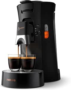 Philips SENSEO Coffee Pod Machine - Intensity Plus, Crema Plus, Memory Function, 2 Simultaneous Cups, Energy Saving (CSA240/61) - Image 1