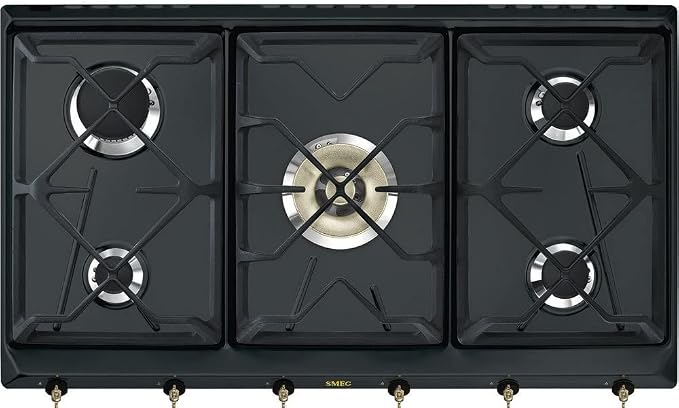 SMEG; Gas Hob (SRV896AOGH) - Image 1