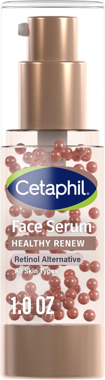 Cetaphil Healthy Renew Sérum anti-âge pour le visage, 28,3 g, sérum alternatif au rétinol pour le visage avec niacinamide et peptides, soin de la peau pour peaux sensibles avec complexe de vitamine B - Image 1