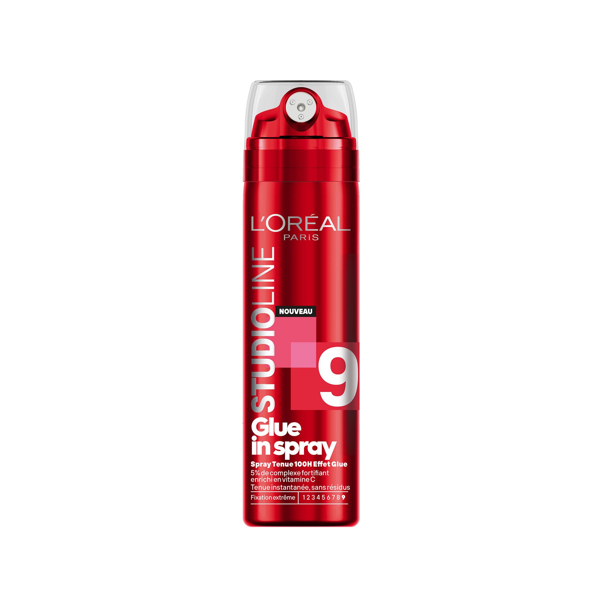 L'Oréal Paris - Styling Spray 100h* Glue Effect - Extreme Fixation - Precise Application Micro-Diffusion - Fortifying Complex - Studio Line - Image 1