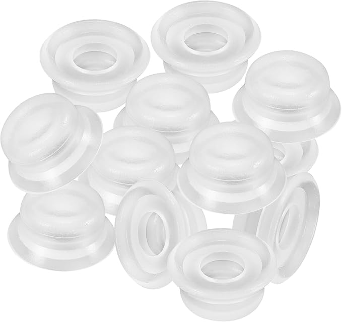 VANZACK 12 x Silicone Float Valve Gaskets for Pressure Cookers High-Temperature Resistant Sealing Rings Compatible with Instant Pot Duo Duo Plus Ultra Lux Models Pressure Cooker - Image 1