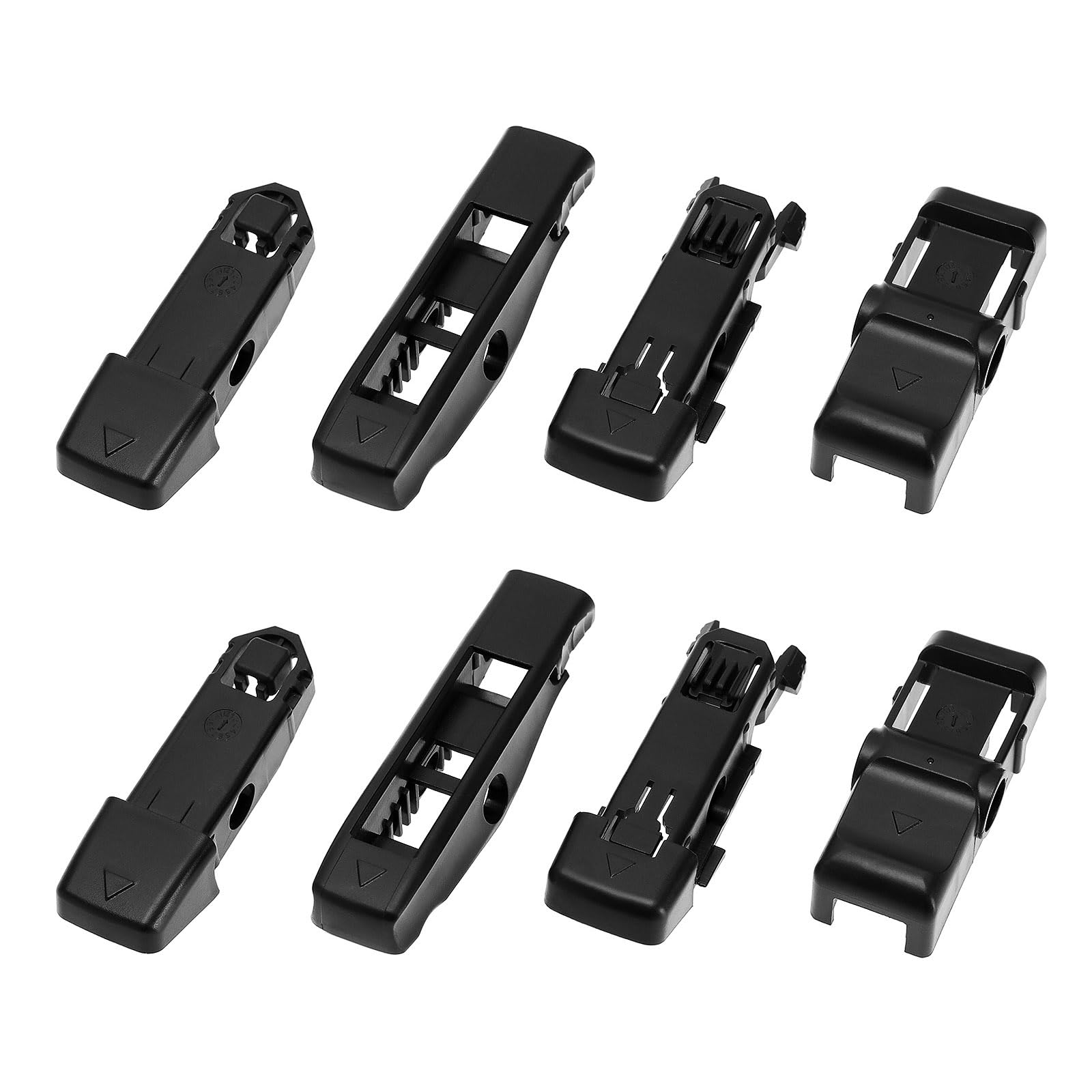 8pcs Wiper Blade Replacement Fittings Compatible with Bosch Aerotwin AP17 AP22 AP26U Car Wiper Blades Clip Arm Adapter - Image 1