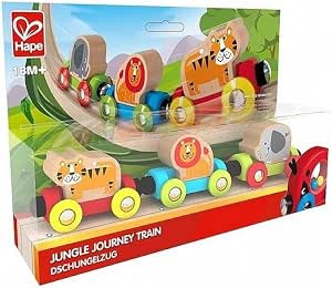 Hape - E3807 - Wooden Train Circuit - Journey to the Jungle - Image 1