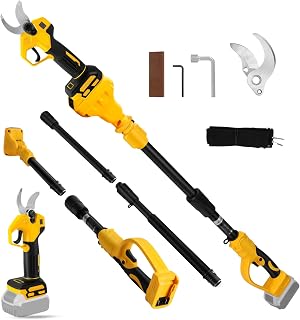 Dewalt Sécateur sans batterie 20 V (sans batterie) avec 2 vitesses, affichage numérique, diamètre de coupe 30 mm, pierre à aiguiser et lames de rechange - Image 1
