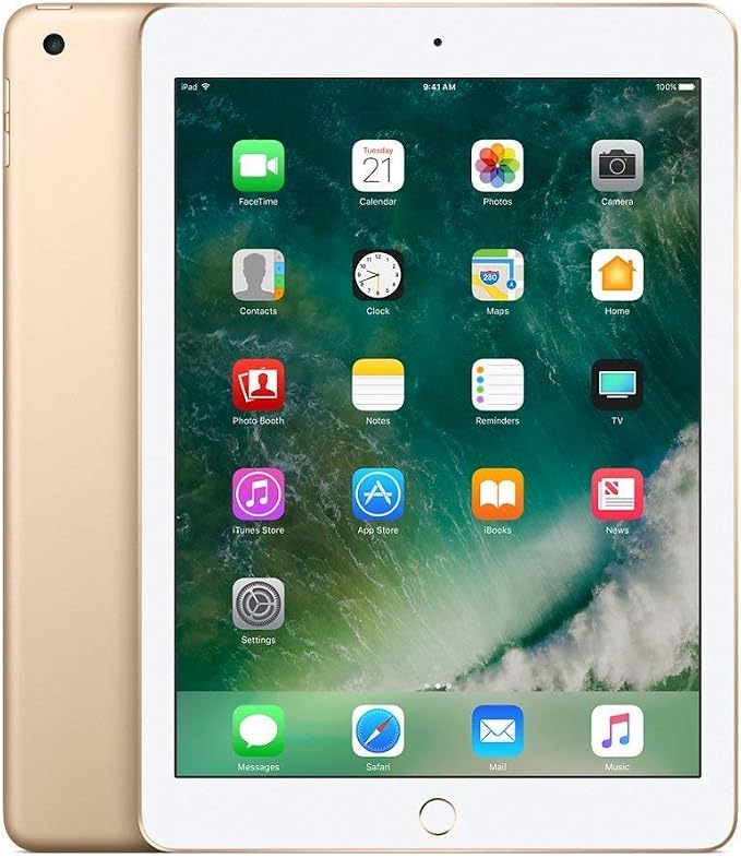 Apple iPad 9.7 (5th Generation) 32GB Wi-FI - Gold (Refurbished) - Image 1