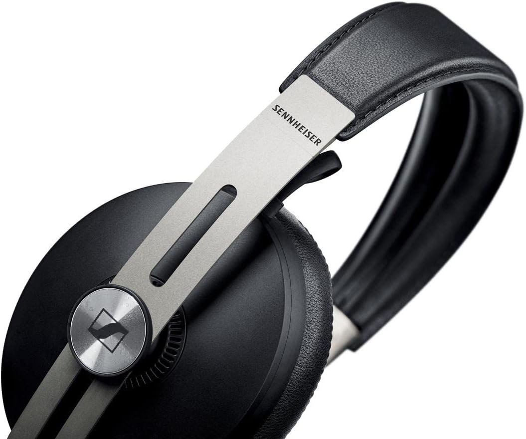Sennheiser Casque sans fil à réduction de bruit Momentum 3 avec marche/arrêt automatique, fonction de pause et application de contrôle intelligent - Noir - Image 1