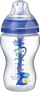 Tommee Tippee Advanced Anti-Colic Bottle, 340 ml, Pippo the Panda Blue - Image 1