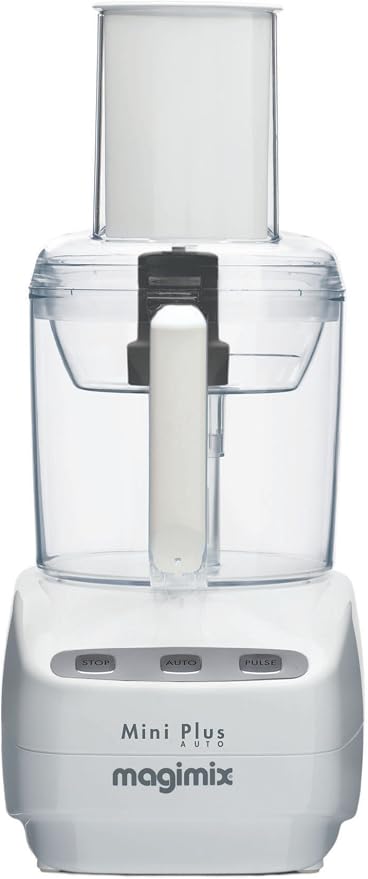 Magimix Mini Plus 1.7 L Multifunctional Food Processor – Chopper, Blender, Citrus Juicer – Compact and Powerful – Ideal for Small Preparations – White – Made in France - Image 1