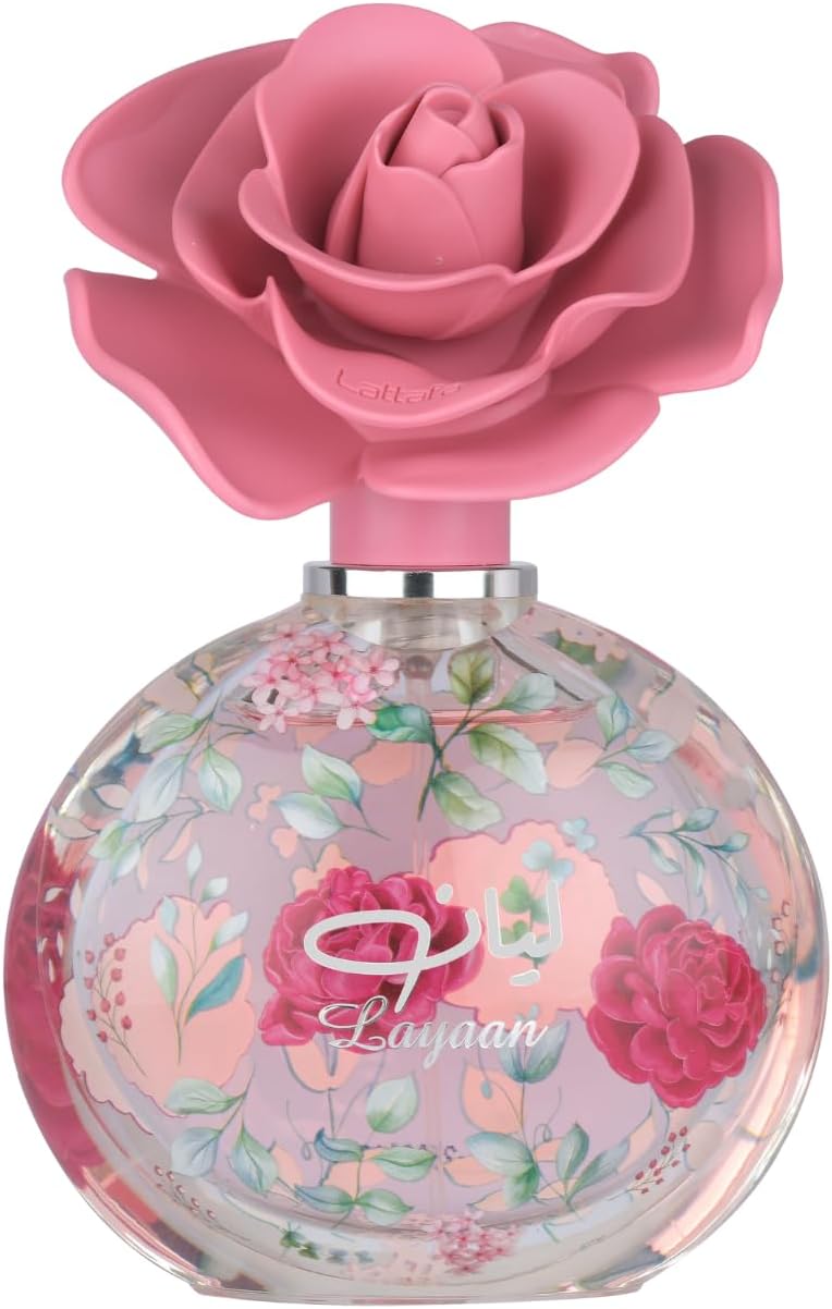 Lattafa Layaan Fruity, Floral, Woody, Musky Eau De Parfum Spray Long Lasting for Women, 75 ml - Image 1