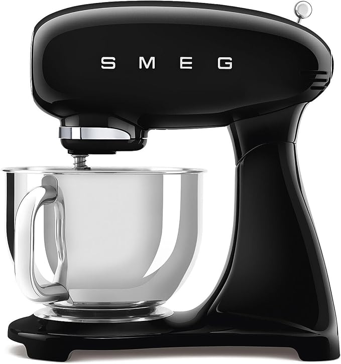 SMF05BLEU 4.8L 1000W Black Pastry Robot SMEG - Image 1