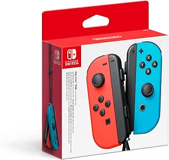 Nintendo Switch Paire de manettes Joy-Con - droite bleu néon/gauche rouge néon [video game] - Image 1