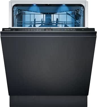 Siemens SX95EX12CE, iQ500 Smart dishwasher, fully integrated dishwasher, 60 cm, made in Germany, XXL, cutlery drawer, extra quiet, varioSpeed, autoOpen dry, glassZone          [Energy Class A] - Image 1