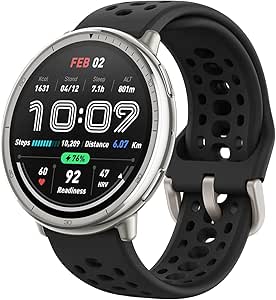 Amazfit Active 2 Smart Watch 44mm, AI, Voice Control, GPS and Maps Included, 10 Day Battery, Smart Watch, 160+ Sports Modes, 5 ATM Water Resistant for Android and iPhone - Image 1