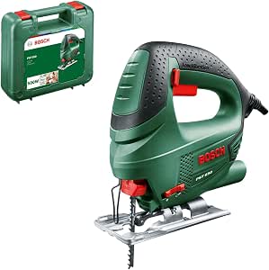 Bosch PST 650 Wired Jigsaw (500 W, Comes with Storage Case and 1 Saw Blade for Wood T144D) - Image 1