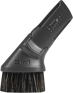 Electrolux ZE117 3-in-1 Vacuum Cleaner Accessory, Perfect Care Brush, 36 mm Oval Connection, Multi-Purpose Cleaning, Dust Brush, Flat Crevice Tool, Black          [Energy Class A] - Image 1