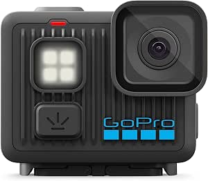 GoPro LIT Hero Lightweight Compact Waterproof Action Camera with Built-in Light, Ultra HD 4K60 Video, 12MP Photo, Touch Screen, HyperSmooth Stabilization - Image 1
