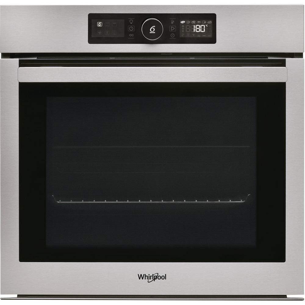 Whirlpool AKZ9629IX built-in pyrolysis oven - stainless steel pyrolysis oven - multifunction - rotating or pulsed heat - 73 litres - cold door (4 glass) - Energy class A+ - Image 1