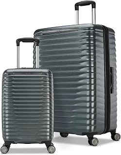 Ensemble de 2 valises rigides Samsonite Element en vert - Image 1
