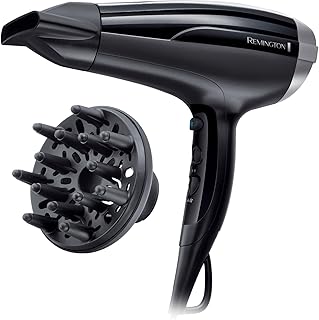Remington Sèche-cheveux Ionique [Puissance, Brillance, Antistatique] Pro Air-Shine (Léger, 2300W, Céramique Tourmaline, Séchage rapide, Anti-frisottis, 3 températures/2 vitesses, 2 accessoires) D5215 - Image 1
