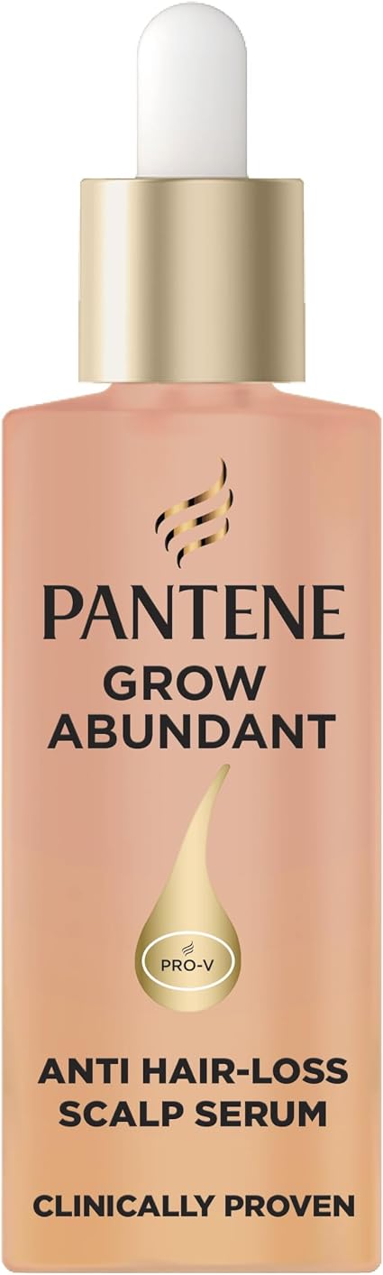 Pantene Grow Abundant Hair Loss Serum 60ml for Thicker, Longer and Thicker Hair, Higher Density, Reduce Loss - Image 1