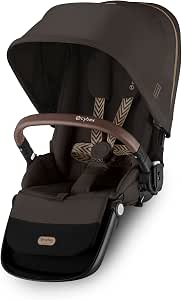 CYBEX Gold seat for GAZELLE S and e-GAZELLE S stroller, from birth to around 4 years, chocolate brown - Image 1