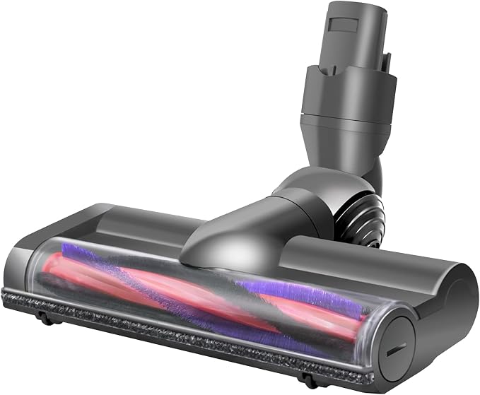 Motorized Brush Head for Dyson V6 DC58 DC59 DC62 DC72 D74 SV04 SV06 SV09, Direct Drive Turbine Floor Use for Dyson V6 DC58 DC62, Replacement Brush for Hard Floors and Carpets - Image 1