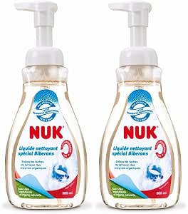 NUK Dishwashing Liquid for Bottles and Accessories | 380ml | 2 Bottles - Image 1