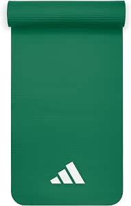 adidas ADMT-11015DG Fitness Mat-10mm-Dark Unisex-Adult, Dark Green - Image 1