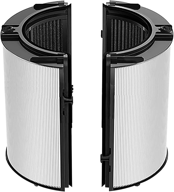 2 in 1 HEPA + Carbon Replacement Filter Compatible for Dyson HP04 TP04 DP04 PH04 HP09 TP09 HP07 TP07 PH03 PH01, H13 Grade True HEPA - Image 1