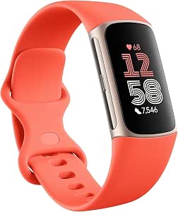 Fitbit Google Charge 6 Activity Tracker with 6-Month Premium Membership Included, 7-Day Battery Life and Google Wallet and Google Maps - Image 1